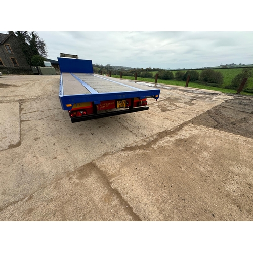 150 - SCANIA G440 FLATBED LORRY AND DRAG
26' lorry bed, 27' drag