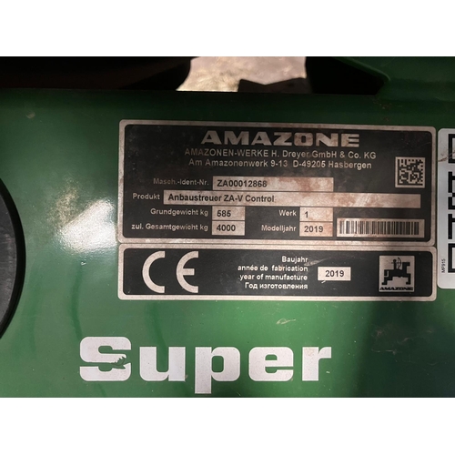 108A - AMAZONE FERTILISER SPREADER ZA-V 270
2019, variable rate, electric control, headland management, con... 