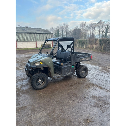 126 - POLARIS RANGER 1000 DIESEL
67 plate (Jan 2018), 1936 hours, 14525 miles, Ag road registered