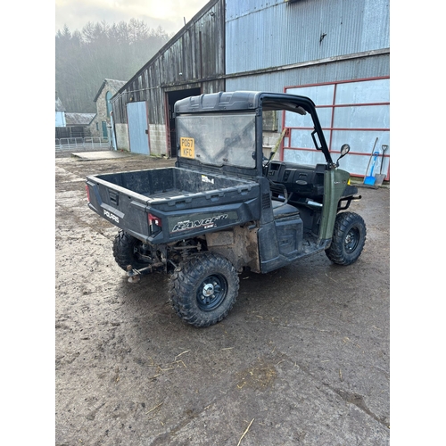 126 - POLARIS RANGER 1000 DIESEL
67 plate (Jan 2018), 1936 hours, 14525 miles, Ag road registered