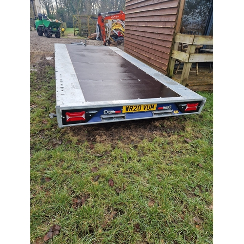 88 - BRIAN JAMES CARGO 3.5 TON TRAILER
4.5m, 2 ramps, winch (new Oct 2024)