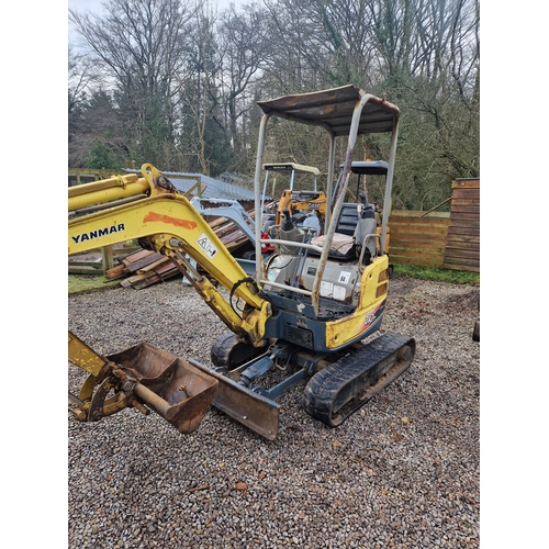 131 - YANMAR SV16 DIGGER
2012, expandable tracks