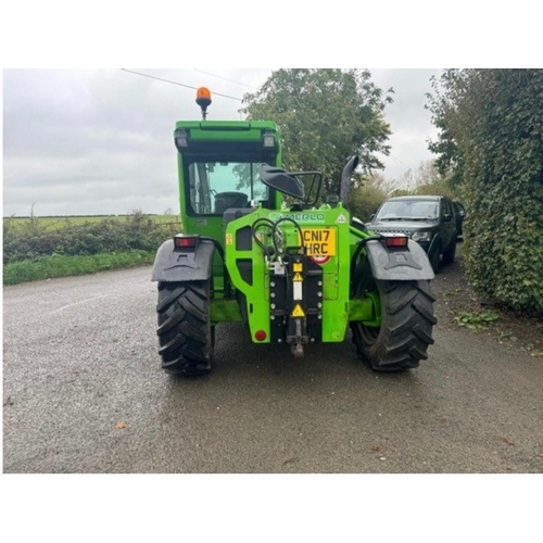 153 - MERLO TF35.7-120, 2017, 4,400 HOURS
120HP DEUTZ ENGINE, BOOM SUSPENSION, AIR CONDITIONING, GRAMMER A... 