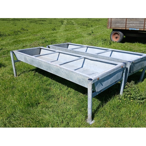 124 - PAIR OF CATTLE TROUGHS