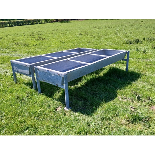 125 - PAIR OF CATTLE TROUGHS