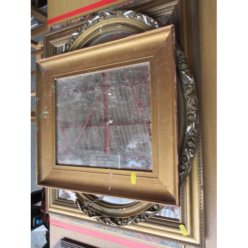 70 - Selection of Gilt Framed Mirrors