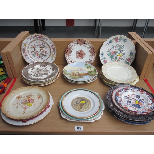 89 - Lot of Plates