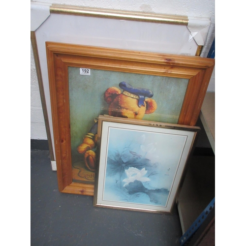 192 - Lot of Frames & Prints