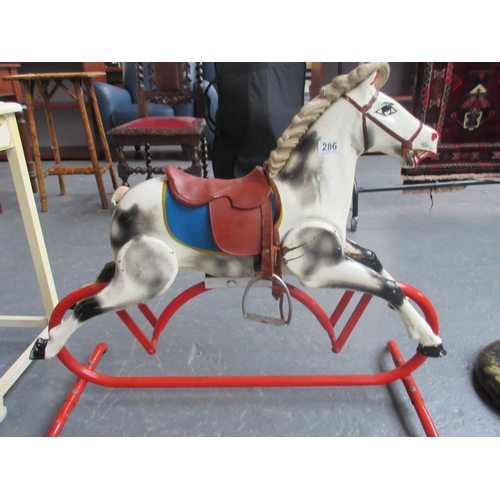 286 - Children's Vintage Rocking Horse