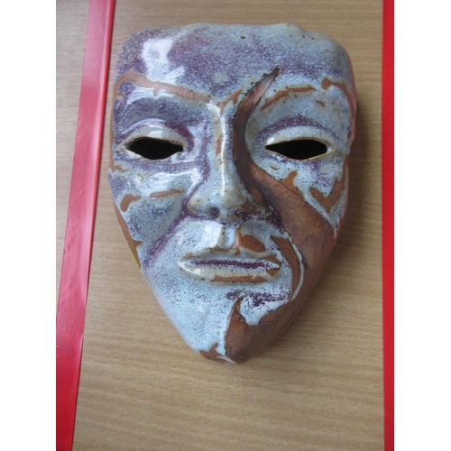 136 - Studio Art Pottery Mask