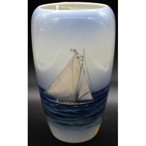 527 - Royal Copenhagen Cylindrical Vase