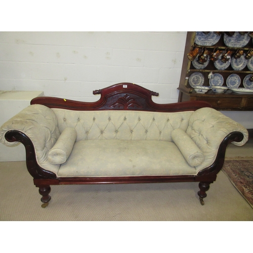 612 - Double Scroll Ended Settee