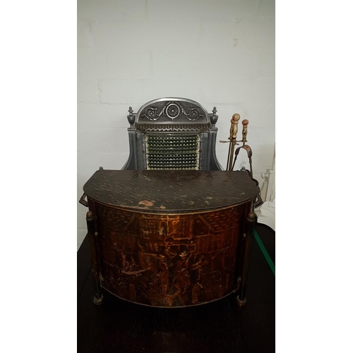 1 - Coal Box, Vintage Electric Fire etc