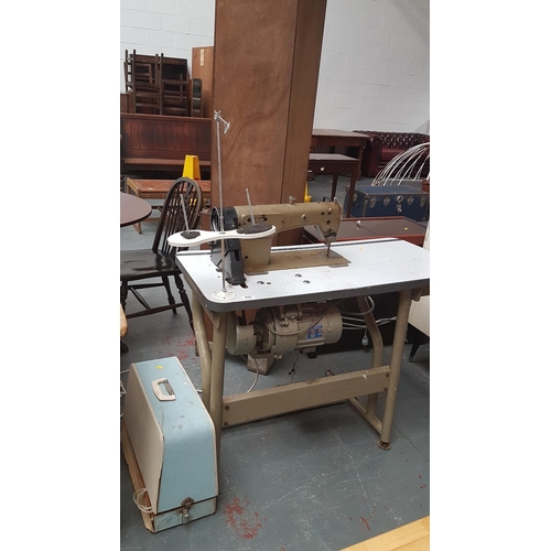 225 - Brother industrial sewing machine and a domestic sewing machine