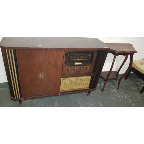 202 - Ferguson gramophone and small table