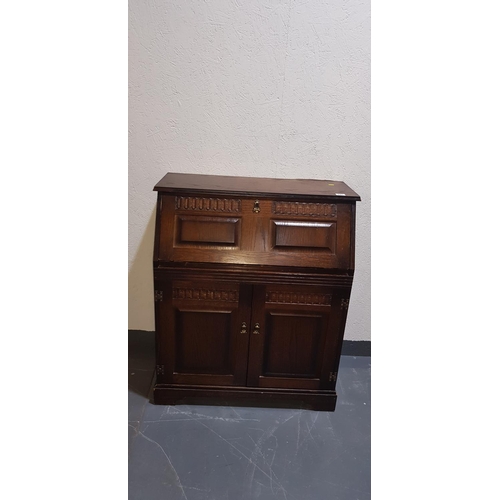 227 - Oak bureau