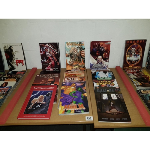 239 - A collection of graphic novels