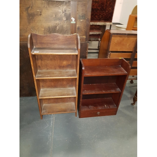 221 - 2 small bookcases