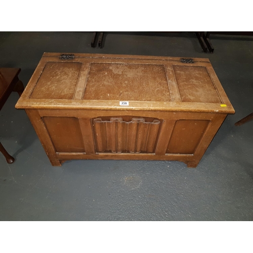 250 - Oak chest