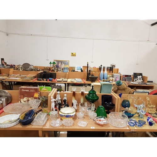 33 - Quantity of glass and china including Denby, Murano glass