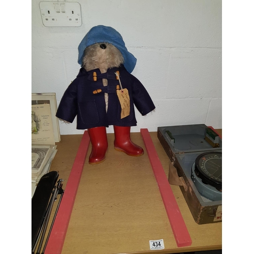 434 - Paddington bear 1972 Gabrielle Designs No.957892 with label and original clothing