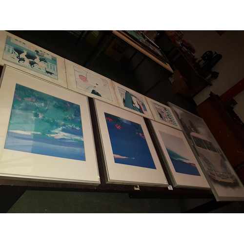 772 - Quantity of framed pictures