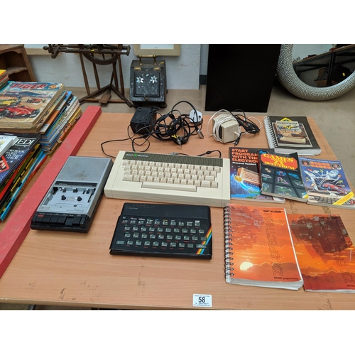 58 - A Sinclair ZX spectrum etc