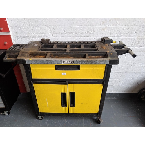 512 - A Stanley rolling workbench/toolbox