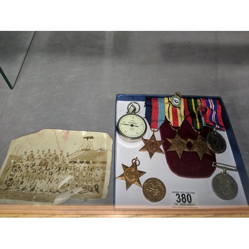 380 - A collection of medals including Star Of Africa etc.