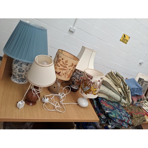 6 - Soft furnishings including throws, curtains, lamps etc.