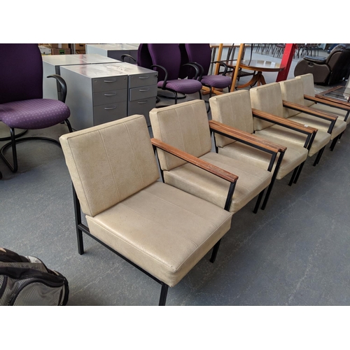 684 - A set of six Remploy chairs