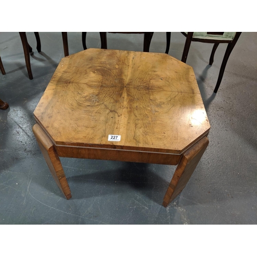 227 - A 1930's side table