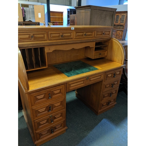 207 - A modern roll top desk