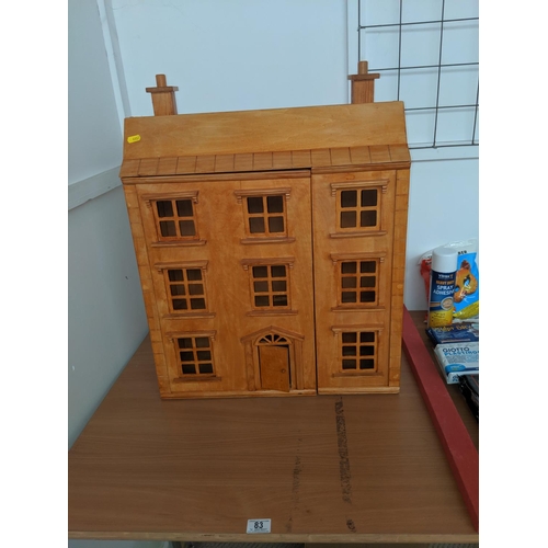 83 - A wooden dolls house