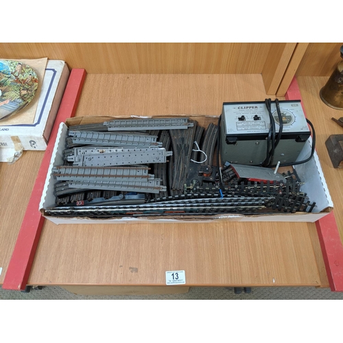 13 - Triang track and others ( OO gauge) and a clipper control unit