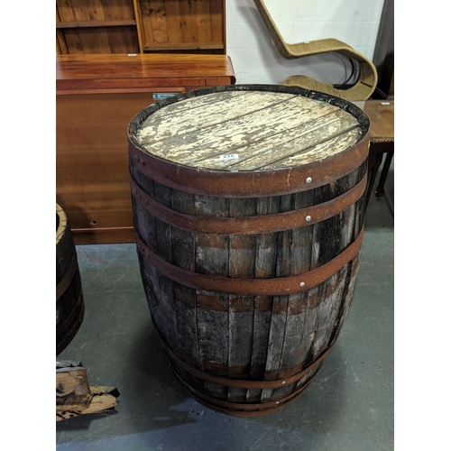 215 - Oak whisky barrel