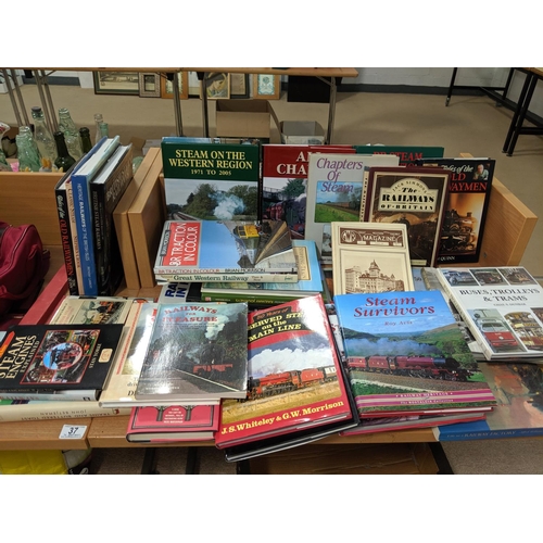 37 - A collection of railway related books