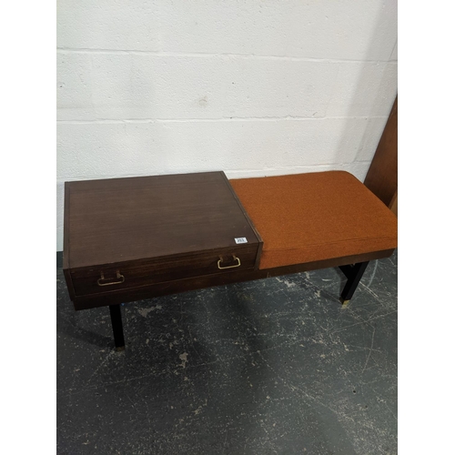 203 - G Plan telephone seat