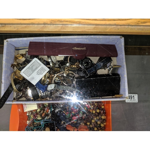 491 - A box of watches