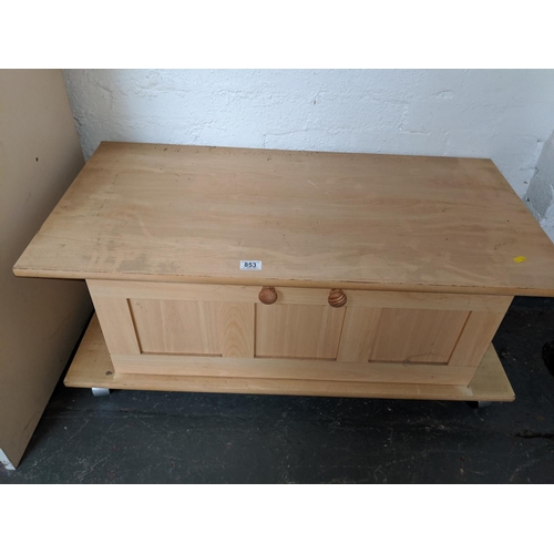 853 - Small two door coffee table