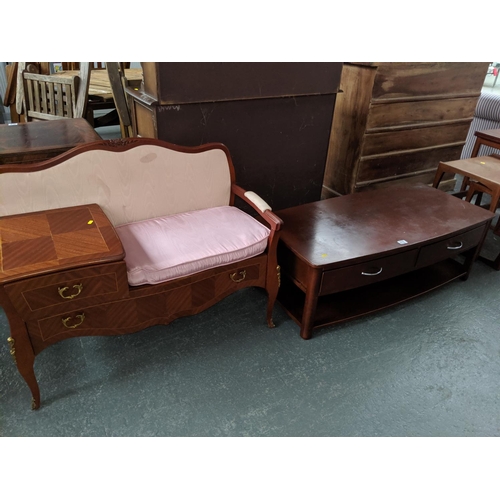 870 - Telephone seat and a coffee table