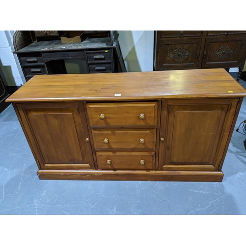 237 - A pine sideboard