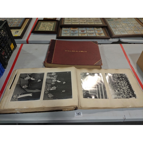 143 - A large collection of photographs and newspaper cuttings relating to the 3rd Breck & Mon Battalion- ... 