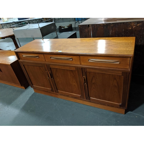 217 - A G Plan sideboard with 3 drawers and 3 cupboards