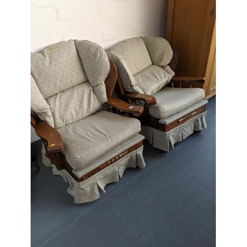 757 - Two armchairs
