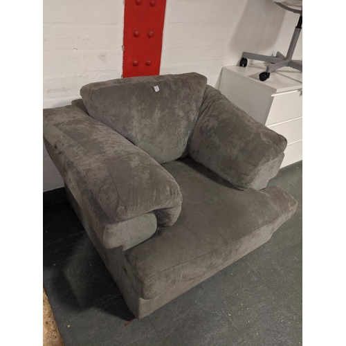 511 - A grey armchair