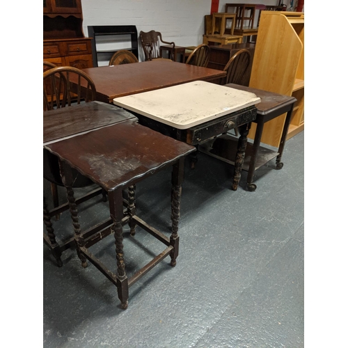 755 - Two occasional tables, coffee table and a single drawer table