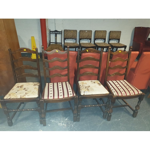 546 - Four dining chairs