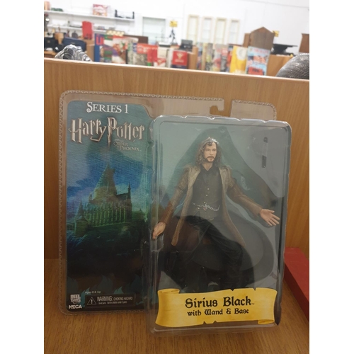 1 - A set of 4 NECA Reel toys series 1 Harry Potter and the Order of the Phoenix boxed figures