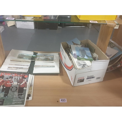 493 - A quantity of postcards